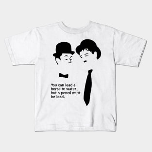 Laurel and Hardy Kids T-Shirt